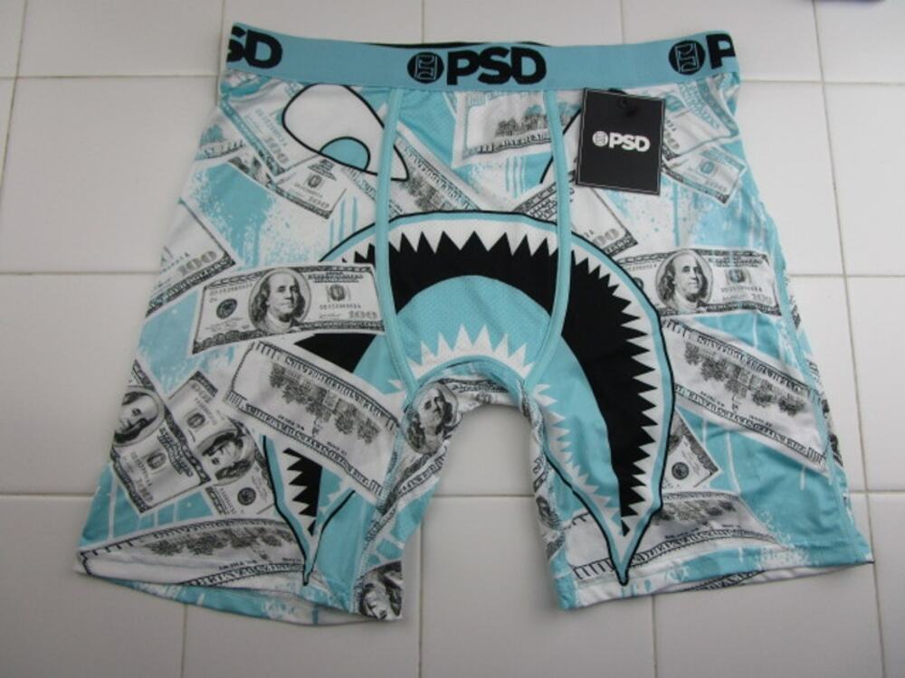 PSD Warface Money Games Men's Large Underwear Boxer Briefs‎